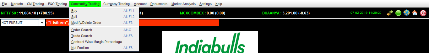 Commodity Trading